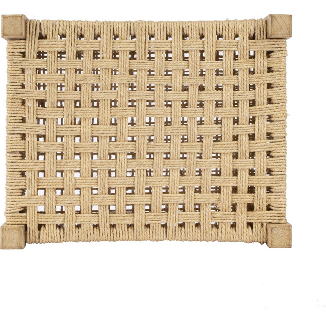 Garner Woven Jute Stool, Natural - Ottomans - 7