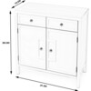 Imperial Console Cabinet, Natural Wood - Cabinets - 9