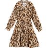 Sienna Kids Dress, Leopard - Dresses - 1 - thumbnail