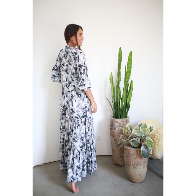 Women's Sienna Maxi Dress, Tie Dye - Dresses - 3