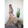Women's Sienna Maxi Dress, Leopard - Dresses - 4