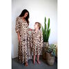 Women's Sienna Maxi Dress, Leopard - Dresses - 5