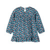 Baby Deja Jersey Dress, Petrol Pansies - Dresses - 2