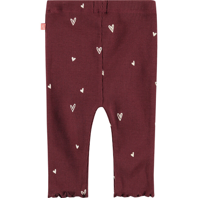 Heart Leggings, Red Velvet - Leggings - 2