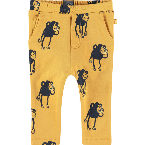Monkey Leggings, Mustard Babyface Pants