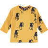 Monkey Top, Yellow - Shirts - 1 - thumbnail
