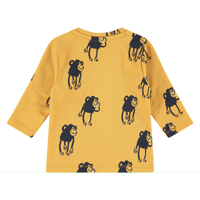 Monkey Top, Yellow - Shirts - 2