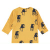 Monkey Top, Yellow - Shirts - 2 - thumbnail