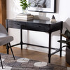 Filbert Writing Desk, Black - Desks - 2