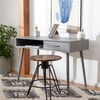 Remy 1-Drawer Writing Desk, Distressed Grey - Desks - 2