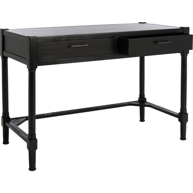 Filbert Writing Desk, Black - Desks - 3