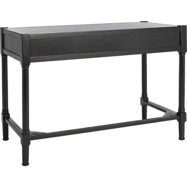 Filbert Writing Desk, Black - Desks - 4