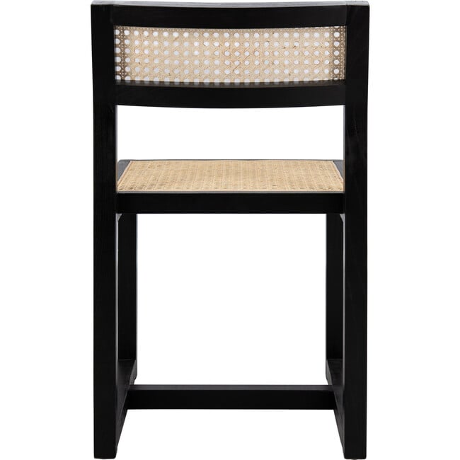 Bernice Cane Accent Chair, Black - Accent Seating - 4