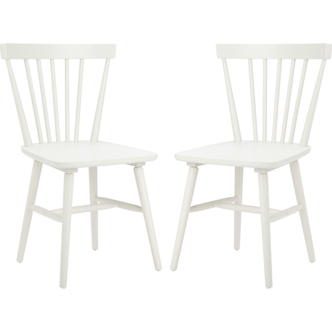 Winona Spindle Back Accent Chair, Off White