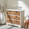 Landers 6-Drawer Storage Chest, White - Dressers - 2