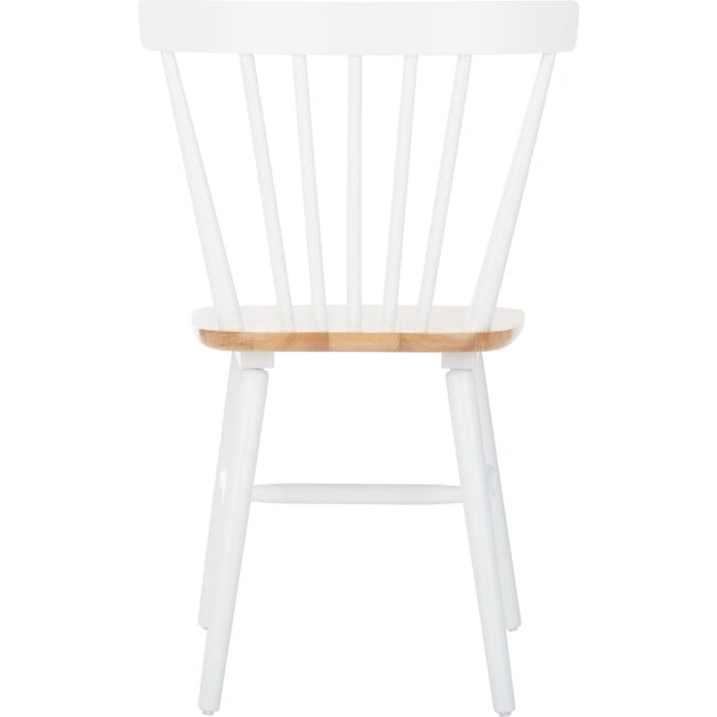 Winona Spindle Back Accent Chair, White/Natural - Accent Seating - 6