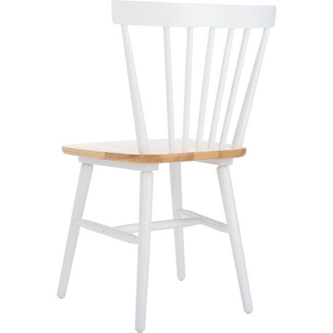 Winona Spindle Back Accent Chair, White/Natural - Accent Seating - 7