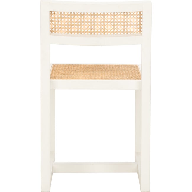 Bernice Cane Accent Chair, White - Accent Seating - 4