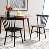 Winona Spindle Back Accent Chair, Black - Accent Seating - 3