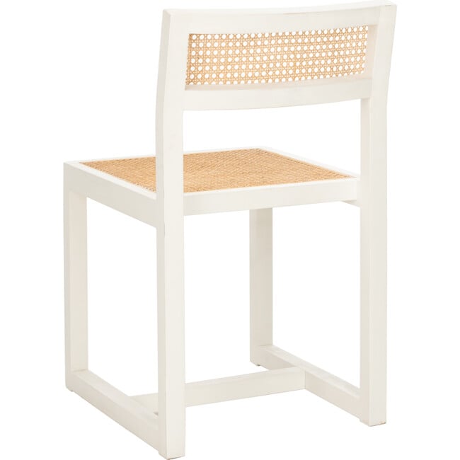 Bernice Cane Accent Chair, White - Accent Seating - 5