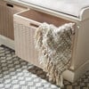 Landers 2-Drawer/Cushion Storage Bench, White - Accent Seating - 4