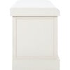 Landers 2-Drawer/Cushion Storage Bench, White - Accent Seating - 5