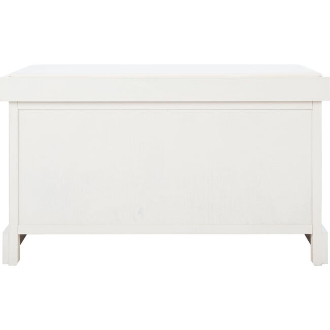 Landers 2-Drawer/Cushion Storage Bench, White - Accent Seating - 7