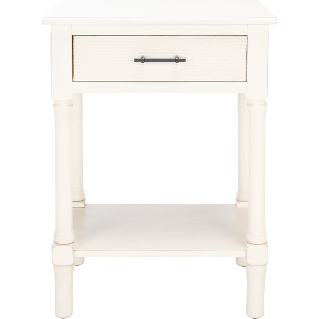 Ryder 1-Drawer Accent Table, White