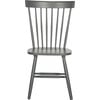 Set of 2 Parker Spindle Accent Chairs, Grey - Accent Seating - 3