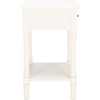 Ryder 1-Drawer Accent Table, White - Accent Tables - 4 - thumbnail