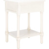 Ryder 1-Drawer Accent Table, White - Accent Tables - 5 - thumbnail