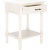 Ryder 1-Drawer Accent Table, White - Accent Tables - 7