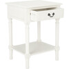 Whitney 1-Drawer Accent Table, White - Accent Tables - 4