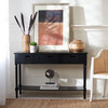 Landers 3-Drawer Console, Black - Accent Tables - 2