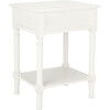 Whitney 1-Drawer Accent Table, White - Accent Tables - 6