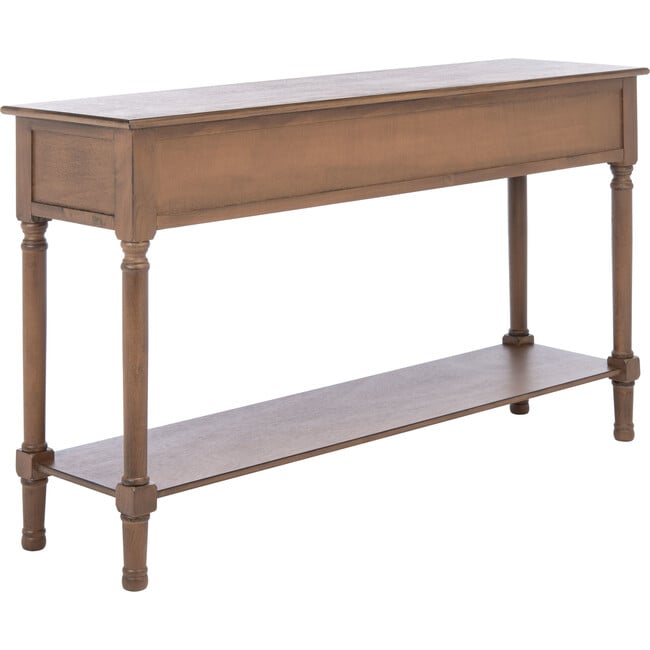 Landers 3-Drawer Console, Brown - Accent Tables - 4