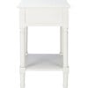 Tate 1-Drawer Accent Table, White - Accent Tables - 5