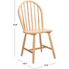 Camden Spindle Back Accent Chair, Natural - Accent Seating - 8