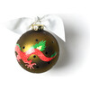 Chinese Zodiac Dragon Ornament, Gold Multi - Accents - 2