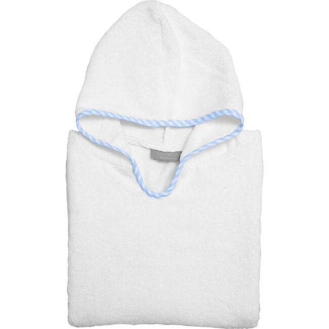 Terry Poncho, Pale Blue Gingham - Towels - 2
