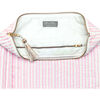 Linen Pouch, Palm Beach Pink Stripe - Bags - 2 - thumbnail