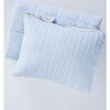 Linen Pouch, Pale Blue Gingham - Bags - 2 - thumbnail