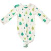 Tree Knotted Gown, White - Nightgowns - 3