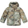 Janusan Puffer Jacket, Agave Green - Coats - 1 - thumbnail