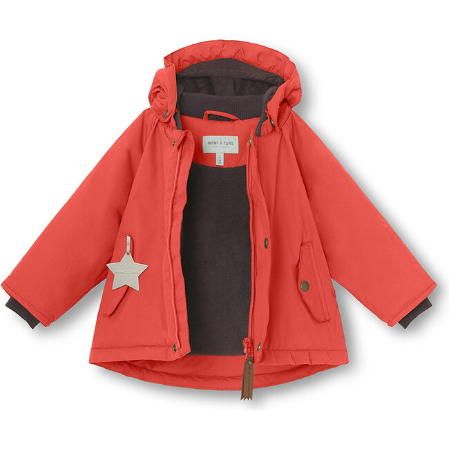 Wally Jacket, Cayenne - Jackets - 3