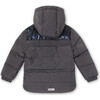 Walin Puffer Jacket, Forged Iron Blue - Coats - 3