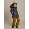 Walin Puffer Jacket, Forged Iron Blue - Coats - 4