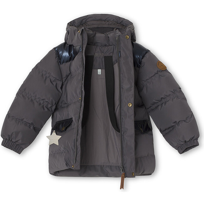 Walin Puffer Jacket, Forged Iron Blue - Coats - 5