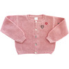 Embroidered Sweater Follow your Heart, Rose Pink - Sweaters - 4