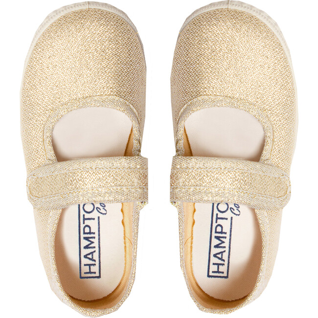Martha Canvas Sneaker, Gold